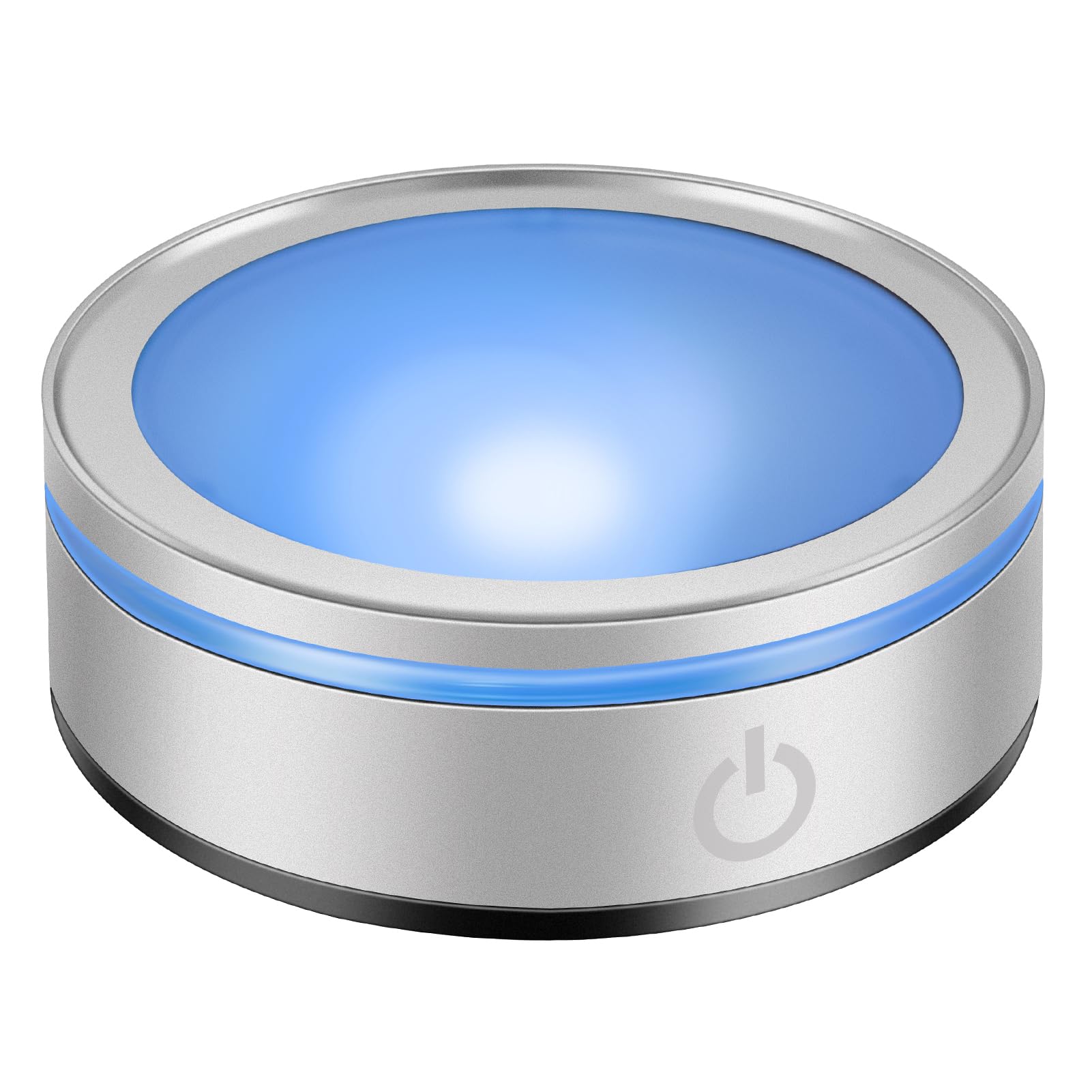 Amazon｜IFOLAINA LED レインボー コースター 円型 光る 台座